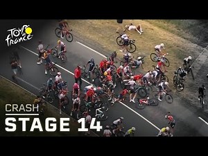 Tour de France Stage 14 mass crash pauses race, affects 50+ riders | Cycling on NBC Sports