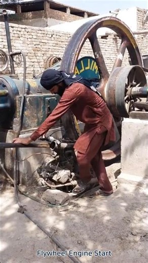 Flywheel Engine Start