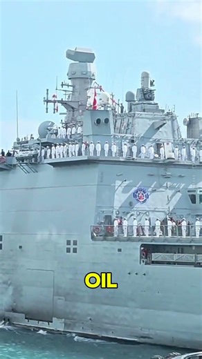 Why Do Some Ships Spray Water on Themselves?