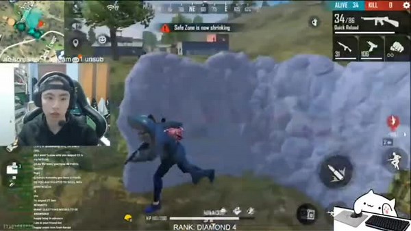 Free Fire Gameplay: Navigating Battles in Third-Person