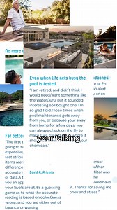 Keep your pool water healthy and safe even when you have other things on your mind. WaterGuru will automatically monitor your pool chemistry so you don’t have to. Let’s pool together. | WaterGuru
