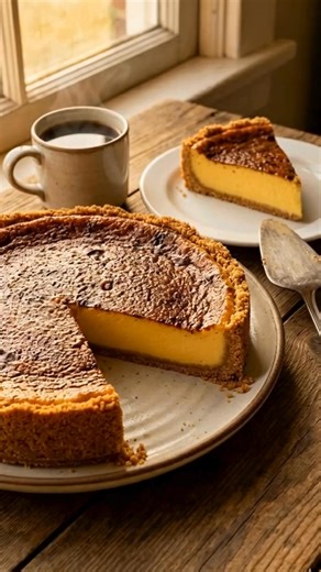 🥧 NO-KNEAD GRAHAM CRUST EGG PIE The easiest Christmas dessert — no rolling pin needed! ✨ Love Egg Pie but find pie crust intimidating? This version uses a Graham crust—no kneading, no rolling, zero stress. You still get that creamy, golden top everyone loves. Think Filipino-style cheesecake meets classic custard pie. ⏱️ Prep: 15 min | Bake: 45–50 min | Serves: 8–10 🛒 INGREDIENTS Graham Crust • 1 ½ cups crushed Graham crackers • ½ cup melted butter • 2 tbsp sugar Custard Filling • 4 large eggs 