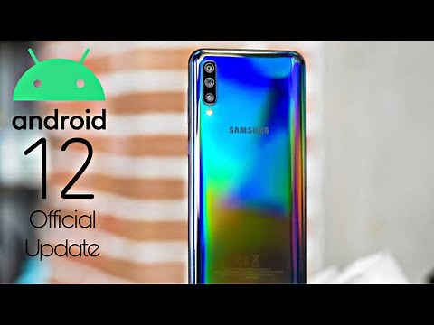 Samsung Galaxy A50 Android 12 Update