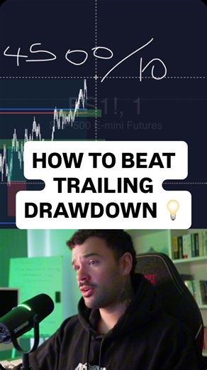 Cam Narayan on Instagram: "How I beat intraday trailing drawdown on Apex and TPT funded accounts…"
