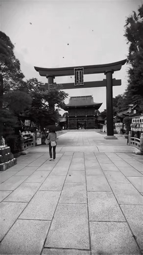 【神社】笠間稲荷神社をちょっとレトロっぽくしてみました。