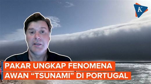 Sebuah fenomena langit langka terjadi pesisir utara dan tengah Portugal pada Minggu (29/6/2025) sore. Awan raksasa berbentuk gulungan horizontal muncul dari arah laut, bergerak perlahan mendekati daratan seperti gelombang tsunami. Pemandangan ini menarik perhatian para wisatawan dan warga lokal yang tengah memadati pantai. Formasi awan ini dikenal sebagai roll cloud, salah satu jenis awan langka yang membentang panjang menyerupai pipa horizontal. Meski terlihat mengancam, fenomena ini tidak berb