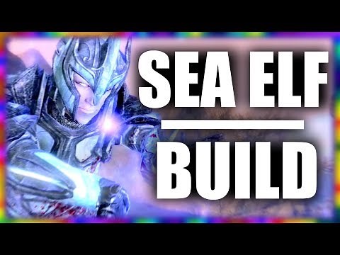 Skyrim SE Builds - The Sea Elf - Modded Maormer Build