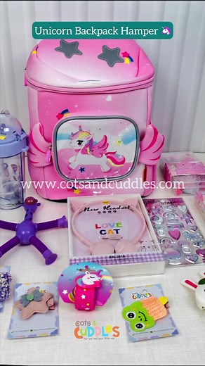 6.6K views · 17 reactions | Unicorn Backpack Hamper 濾濾  | Cots & Cuddles | Facebook