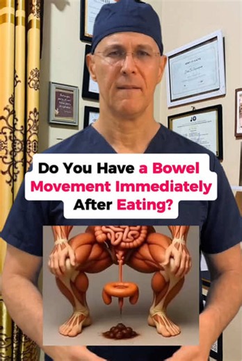 Do You Have a Bowel Movement Immediately After Eating?