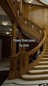 771K views · 10K reactions | Titanic staircases by class. All artwork by Titanic Design #titanic #style #history #staircase #luxury#design | Titanic Design | Facebook
