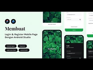 TUTORIAL MEMBUAT LOGIN DAN REGISTER ANDROID STUDIO MENGGUNAKAN (CONSTRAIN LAYOUT)