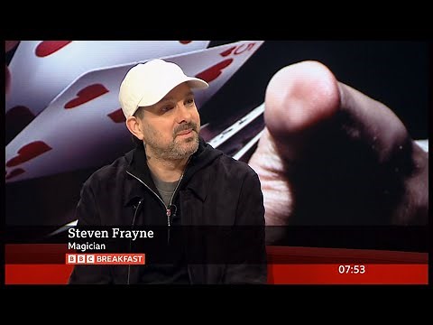 Steven Frayne (formerly Dynamo) interview and magic tricks (UK) 26/Feb/2025