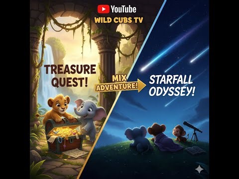 Animal stories | Treasure + Night adventure | Magic Bunnies