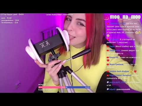 moona asmr ear licking