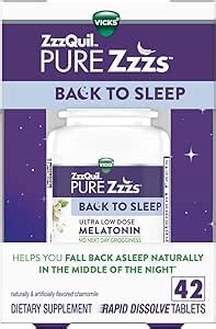 Vicks ZzzQuils 42 doses (Old Product)