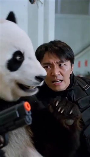 Let s go all out with him #AI gun battle cha-cha dance#Take the same photo#Stephen Chow