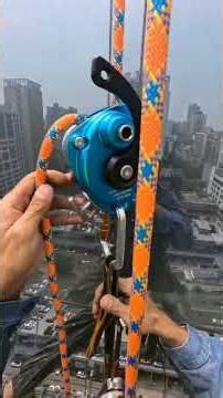 The process of Spider Man installing curtain wall glass.