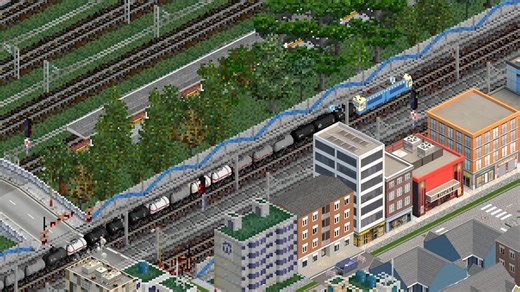 『openttd』挑战用像素游戏还原中国高铁！记录西成客专广汉北站五一早高峰的2.5小时