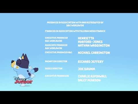 Bluey Credits: Shops/The Pool/Blue Mountains - S1 E7 (Original On Disney Jr.)