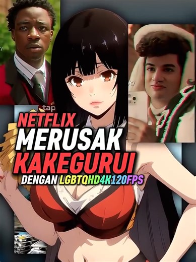 Netflix Mengubah Kakegurui Menjadi Film Woke LGBTQ