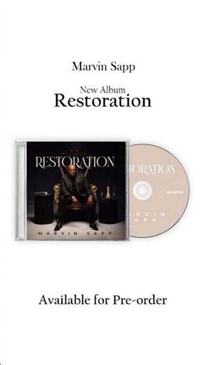 RESTORATION IS HERE! Pre-order the CD or pre-save the album now. 11/20 https://linktr.ee/marvinlsapp