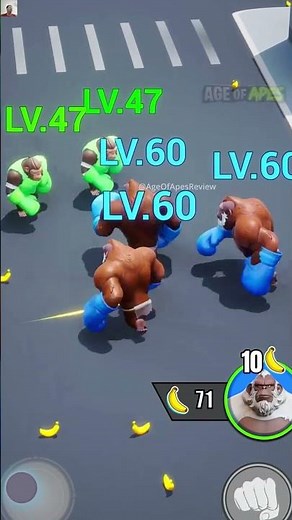 Age of Apes Ads Review New Level 🍌🐵Upgrade Base #gaming #games #funny