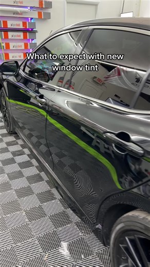 New Window Tint: What to Expect & Care Tips
