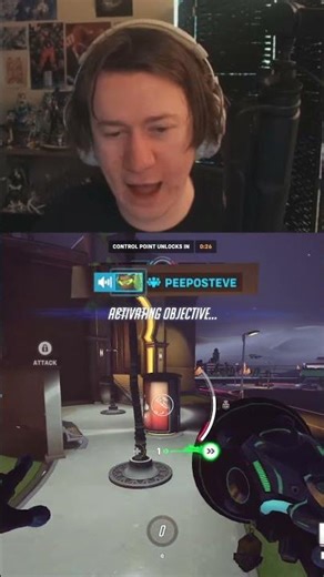 Bro thinks he's Frogger #froggerow #overwatch