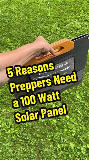 Preppers should be prepared to go off-grid when an EMP, natural disaster, or other crisis knocks power out. #solarpower #prepper #solarpanel #shtf #offgridliving #doomsdaypreppers #solarcharger #survivaltips