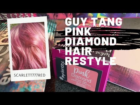 Guy Tang's Mydentity direct dye Pink Diamond result.