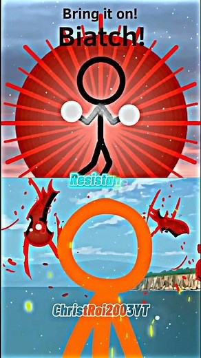 Overseer Lolph v.s The Second Coming #zeruel82mk2 #alanbecker #stickman #stickmanfight #shorts