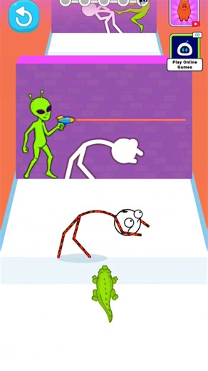 The walkthrough man fighting with Aliens 👽 #aesthetic