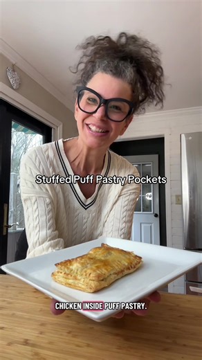 Delicious Stuffed Puff Pastry Pockets Recipe
