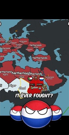 What If The Netherlands 🇳🇱 Won Every War? #countryballs