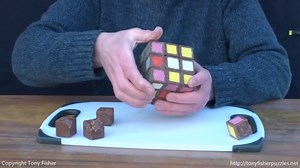 A Functioning Chocolate Rubik’s Cube