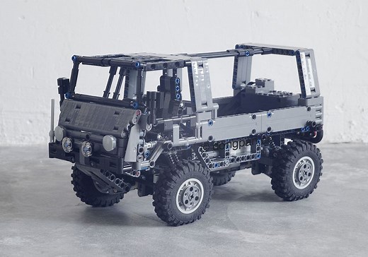 LEGO MOC-59691 Lego Mini Truck Pinzgauer 710 1/14 MOC (Technic 2020)