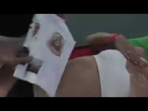 Japanese hot oil massage