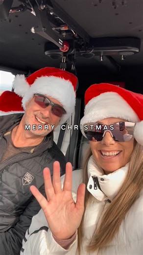 Leigh Coates on Instagram: "Merry Christmas to you all from Mike and me, and the #CandyCaneCopter! 🎄🚁🎁"