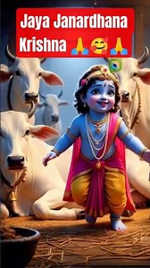 Jaya Janardhana Krishna 🙏😍🙏#trending#viral #song #krishna #devotionalhits #youtubeshorts#cutebaby🙏🥰🙏