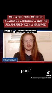 112K views · 584 reactions | MAN WITH TIME MACHINE SUDDENLY VANISHED & NOW HE REAPPEARED WITH A MASSAGE - PART 1 #timemachine #manwithtimemachine #fyp #foryoupage #timetravel #timetraveler #time #travel #portal #gateway #backtothefuture #mikemarcum | Sylvester Roark | Facebook