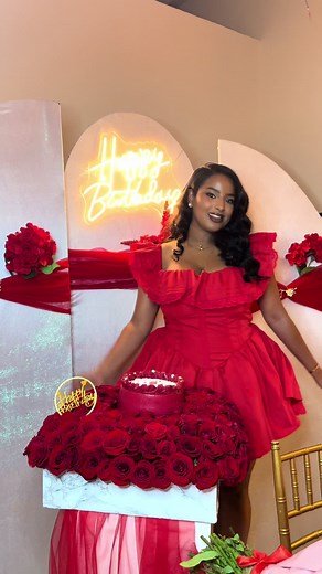 Birthday Flower Cake for Leyu: A Floral Surprise!