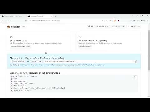 Crear un nuevo repositorio en GitHub