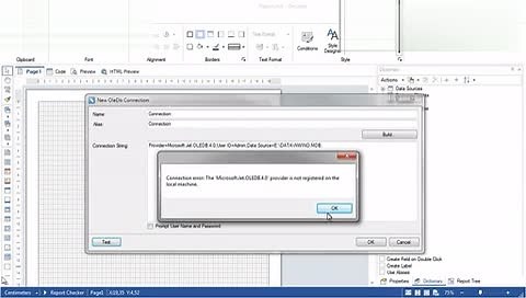 Visual Studio中链接Microsoft Access数据库