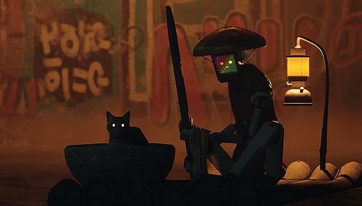 A gorgeous new Stray trailer showcases the adventures of a cat in a crumbling robot city