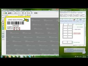 Label Matrix Diseño Etiqueta