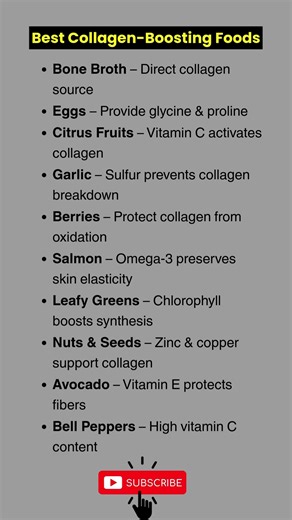 10 Best Collagen-Boosting Foods