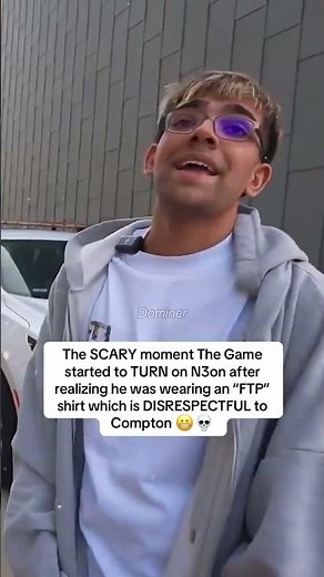 The SCARY moment The Game started to TURN on N3on after realizing he was wearing an “FTP” shirt 😬💀