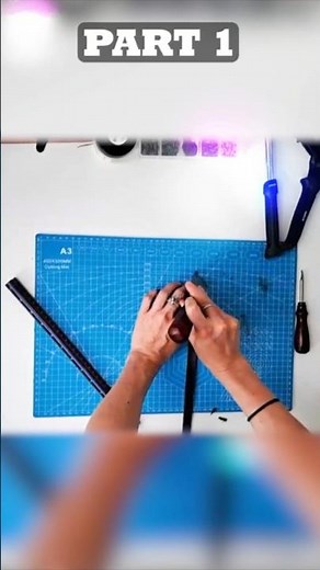 How to Make a Leather Bracelet | Easy DIY Tutorial for Beginners Part 1 #leather #crafting #tutorial