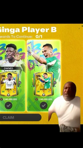 116 OVR ANTONY💥GINGA Exchange Fc mobile #fifamobile #fcmobileid #fcmobile #fifa #fc26 #football