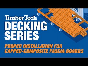 Proper Installation for Capped-Composite Fascia Boards